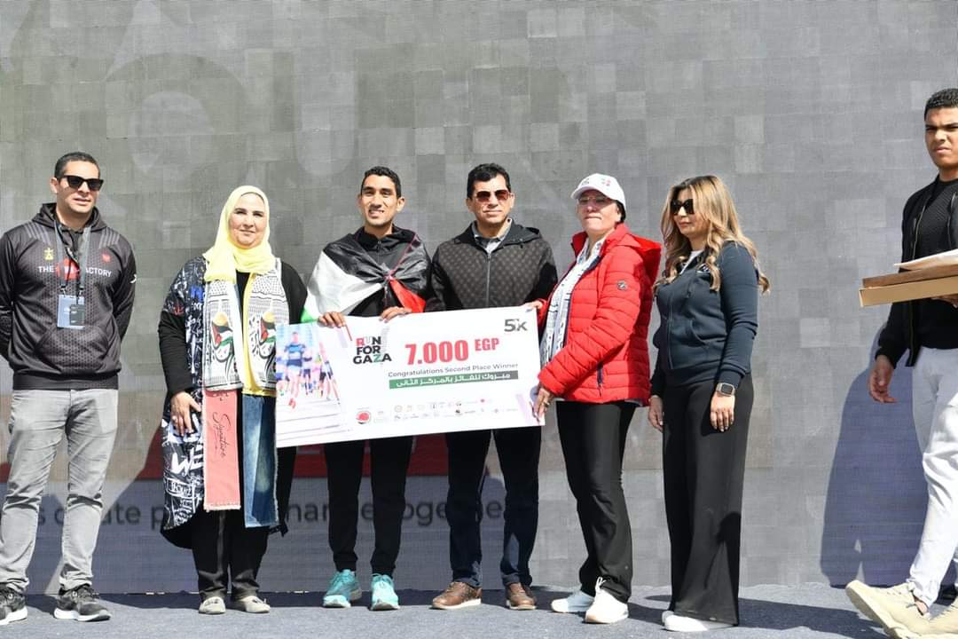 شباب 30 دولة يشاركون فى ماراثون الجرى بمحمية وادى دجلة