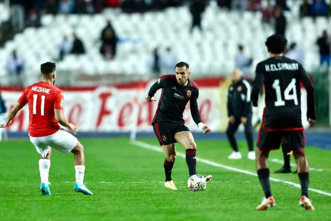 الأهلى يتعادل مع شباب بلوزداد الجزائرى فى ليلة تألق مصطفى شوبير
