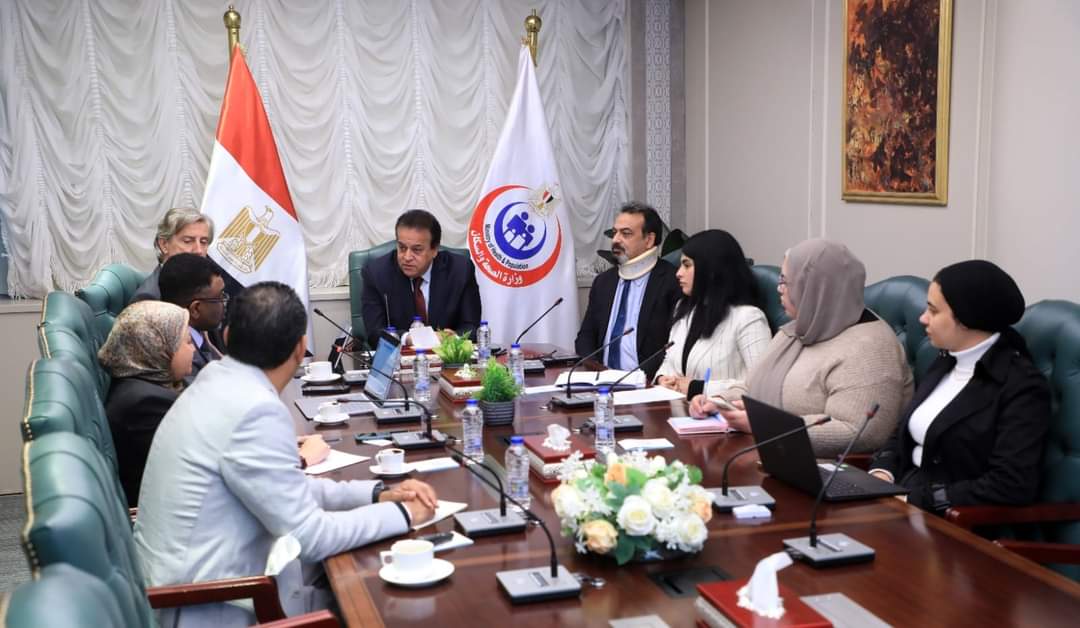عبد الغفار يبحث مع مسئول الأمم المتحدة التعاون فى تطوير قطاع الصحة 
