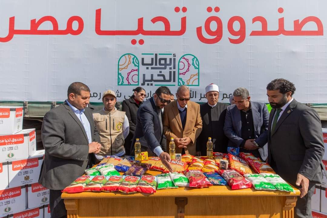 قوافل أبواب الخير تصل القليوبية