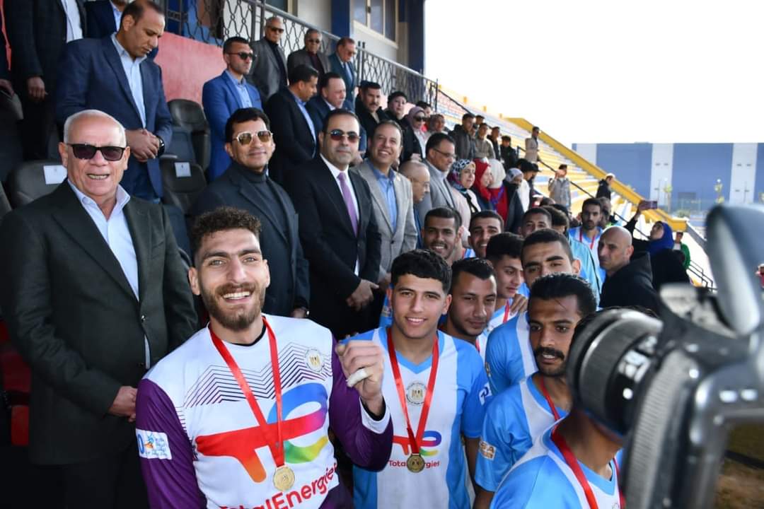 وزير الرياضة يشهد نهائي دوري مراكز الشباب توتال انرجيز ببورسعيد