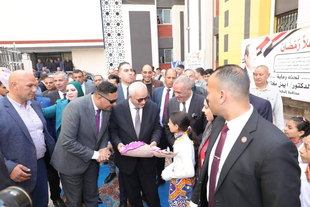 وزيرالتعليم يفتتح معرض المدرسة المنتجة "أهلا رمضان" بالمنصورة 