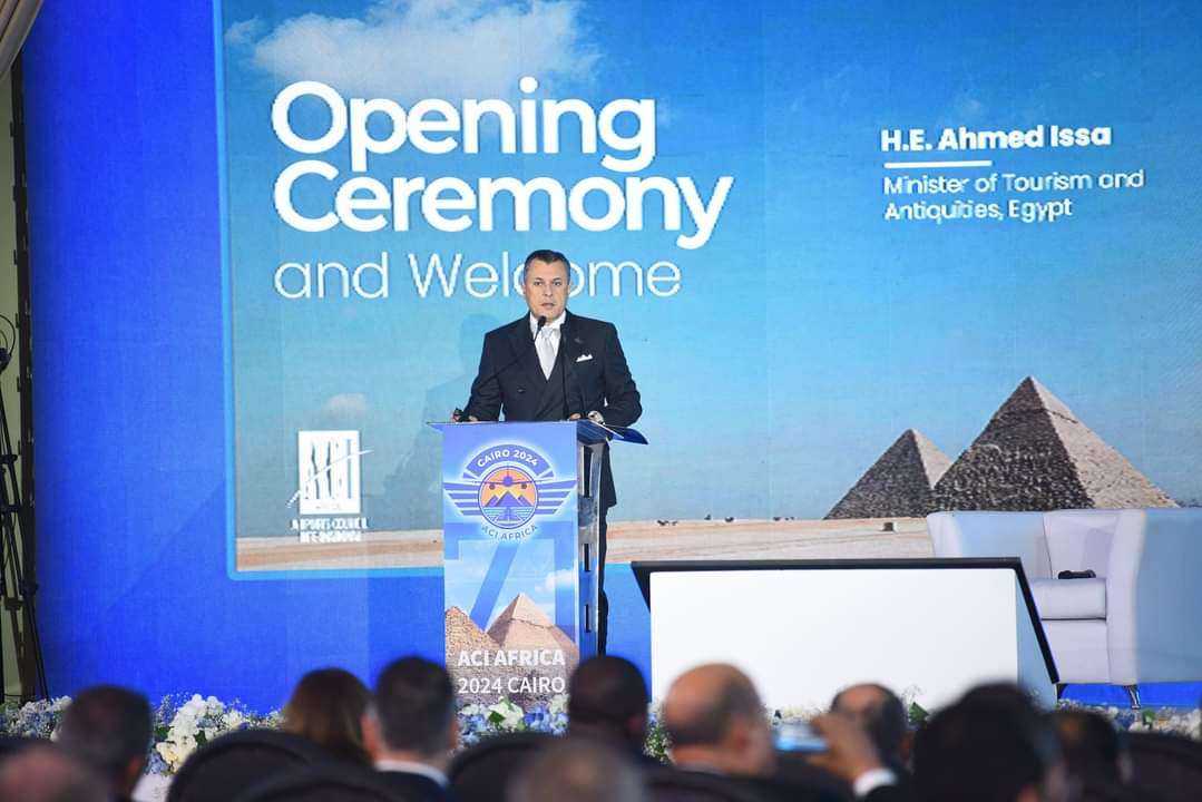 وزير السياحة يشارك فى افتتاح فعاليات مؤتمر المجلس الدولى للمطارات لإقليم أفريقيا ACI
