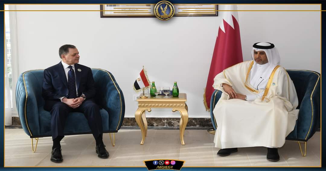 وزير الداخلية يلتقى 12 من نظرائه العرب فى تونس ورئيس الإنتربول