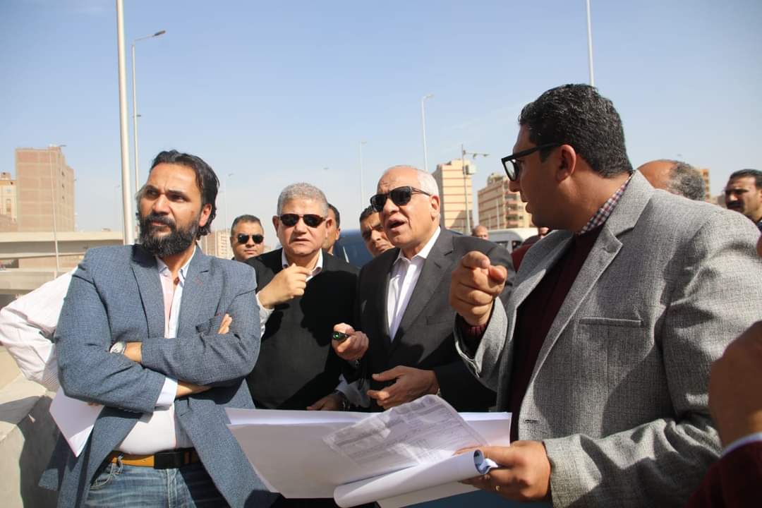 محافظ الجيزة : ارتفاع نسب تنفيذ أعمال طلاء واجهات العقارات المطلة على الطريق الدائرى