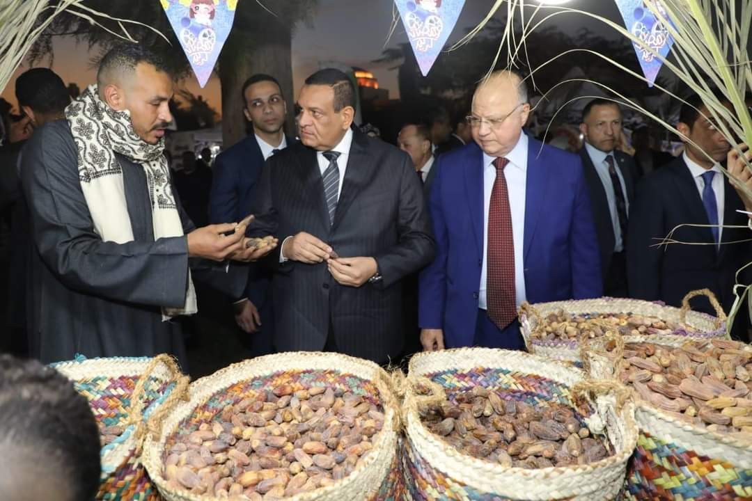افتتاح مهرجان القاهرة الدولى للتمور وخيرات رمضان بحديقة الحرية 
