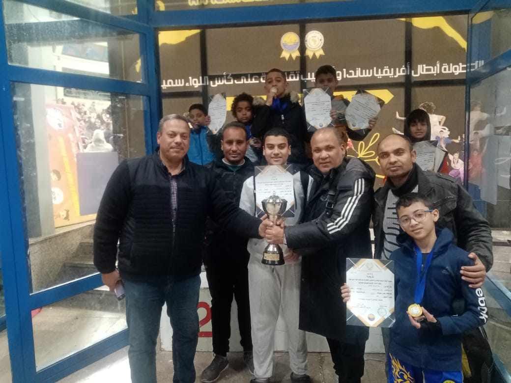 نادى المنيا يحصد 6 ميداليات ذهبية و4 فضية فى بطولة الساندا 