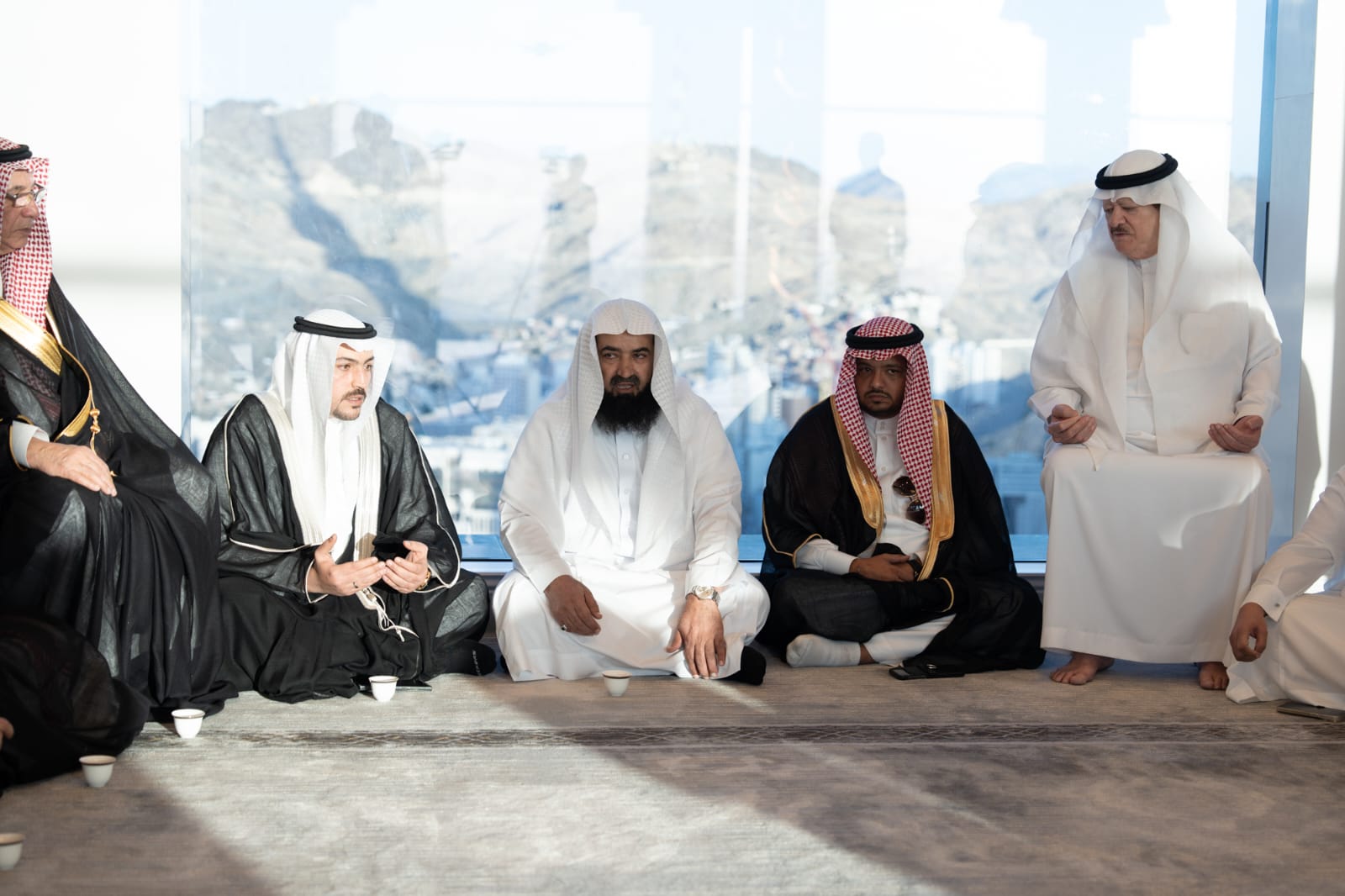 أول عقد قران فى أعلى مصلى معلق بالعالم..بمكة المكرمة 