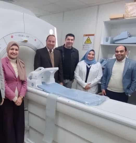 جهاز رنين مغناطيسى جديد بقوة 1.5 تسلا.. لمستشفى كفرالشيخ العام 