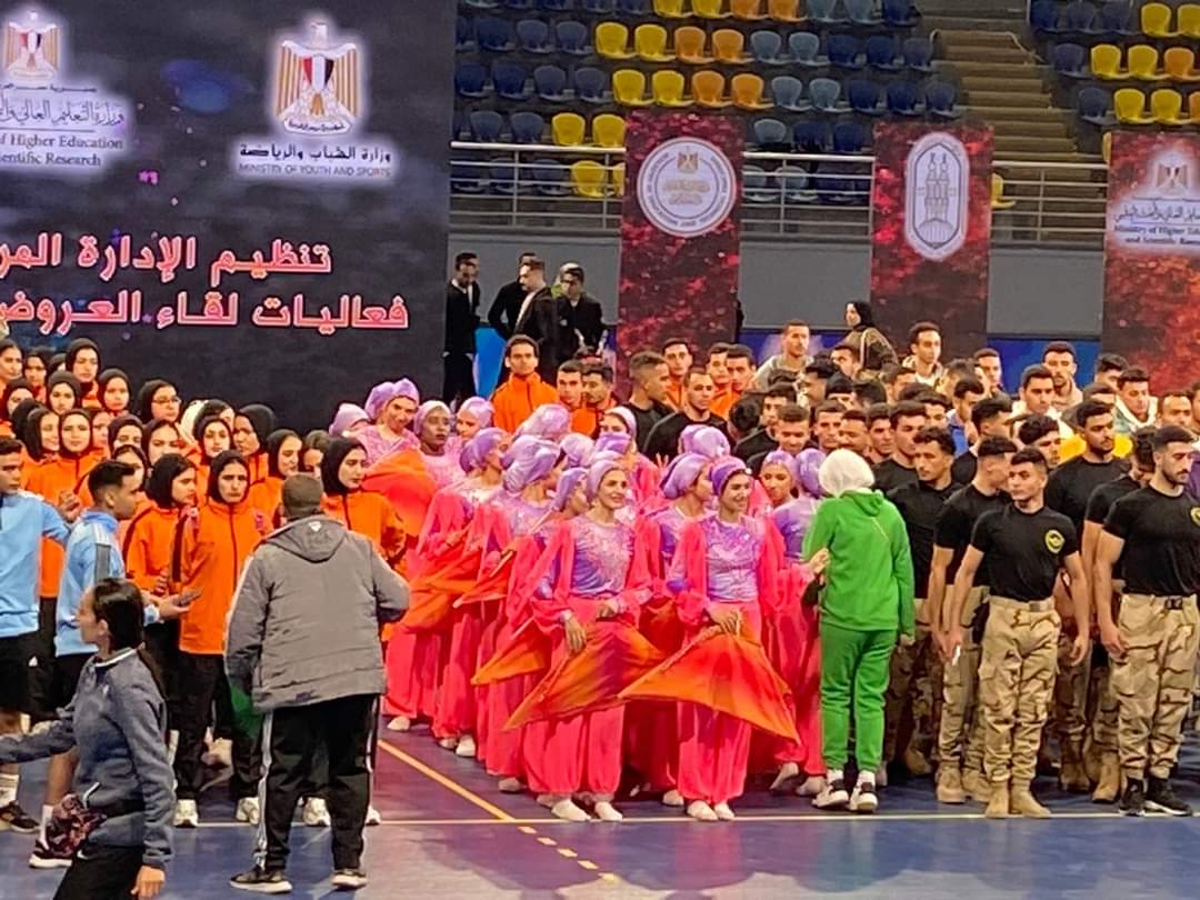جامعة المنوفية تحصد المركزين الأول والثانى فى العروض الرياضية على مستوي الجمهورية 