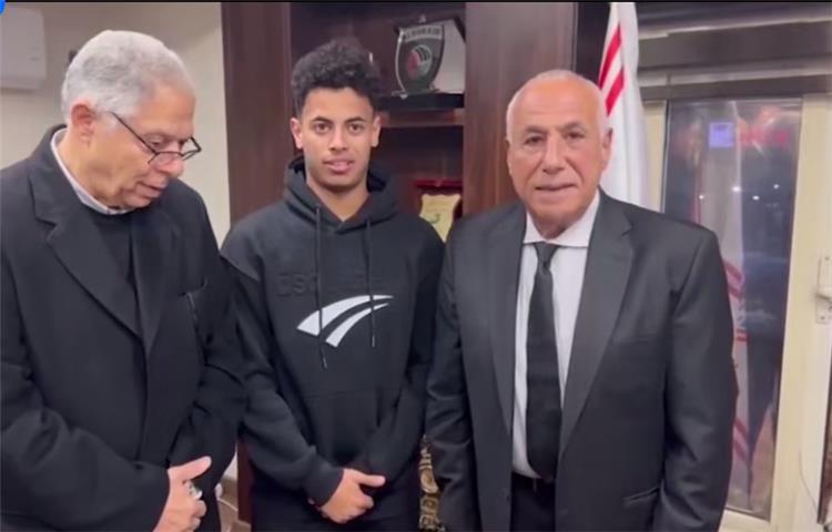 الزمالك يتعاقد رسمياً مع محمد عاطف لاعب طنطا