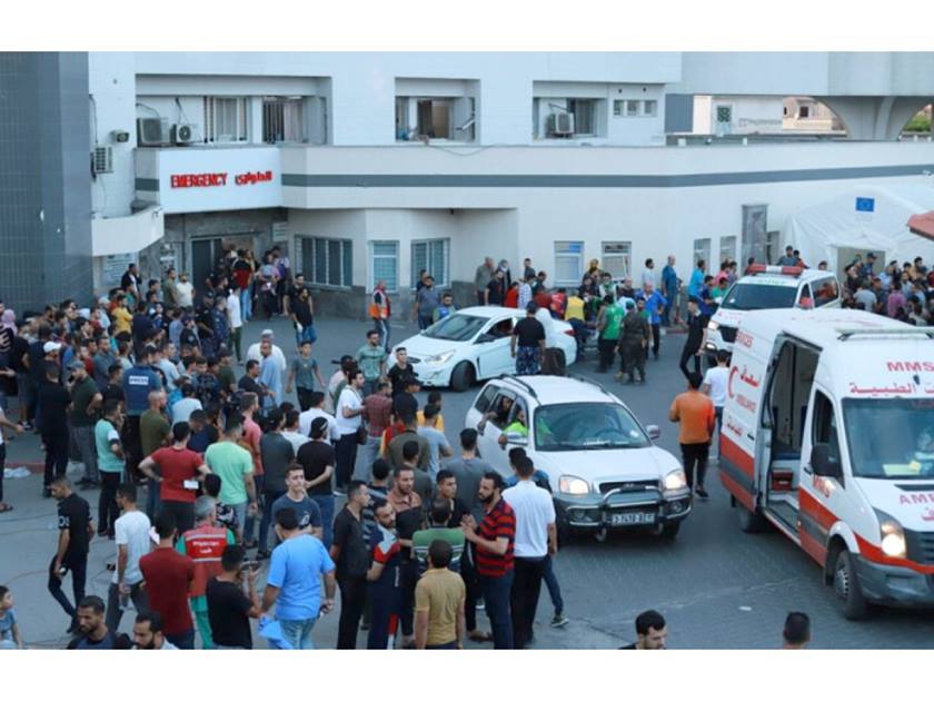 استشهاد 8 مرضى فلسطينيين .. في مجمع ناصر الطبي بخان يونس جنوبي قطاع غزة