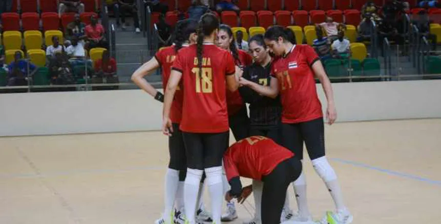 منتخب سيدات الطائرة يهزم غانا 3-0 بدورة الألعاب الإفريقية