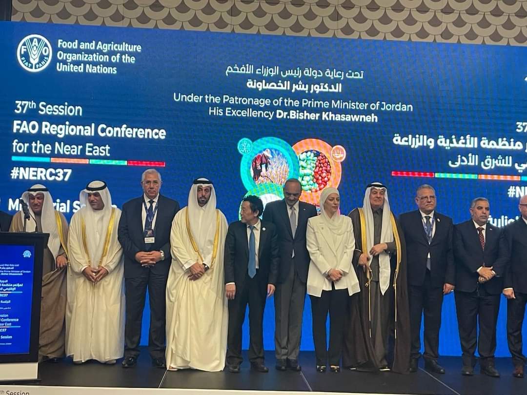 القصير يستعرض جهود الدولة المصرية والإجراءات الاستباقية لتحقيق الأمن الغذائى..أمام مؤتمر الفاو بالأردن 