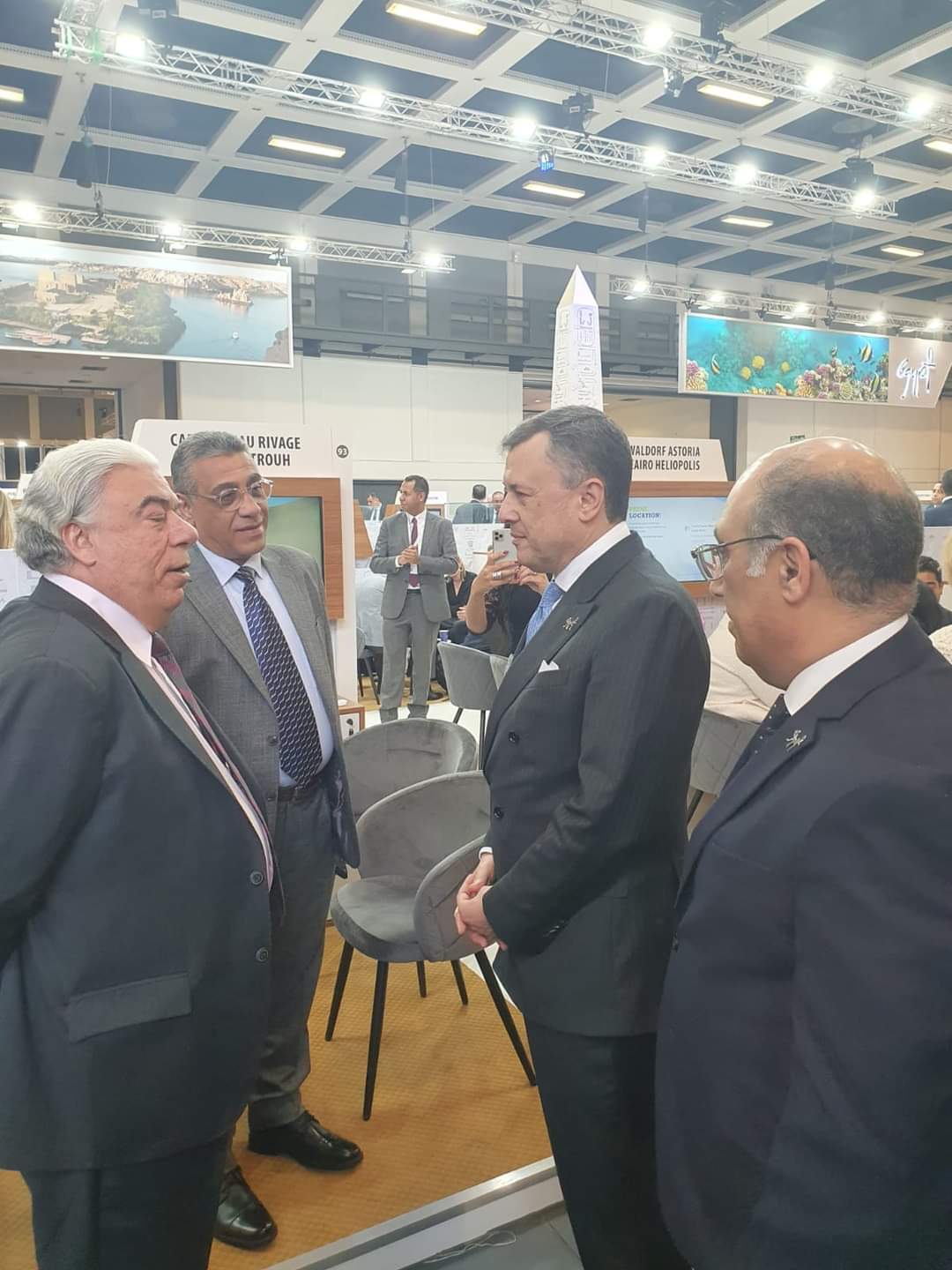 عيسى يفتتح الجناح المصرى المُشارك في بورصة برلين السياحية ITB 