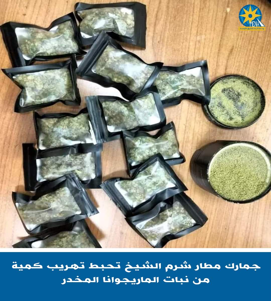 إحباط تهريب كمية من نبات الماريجوانا المخدر