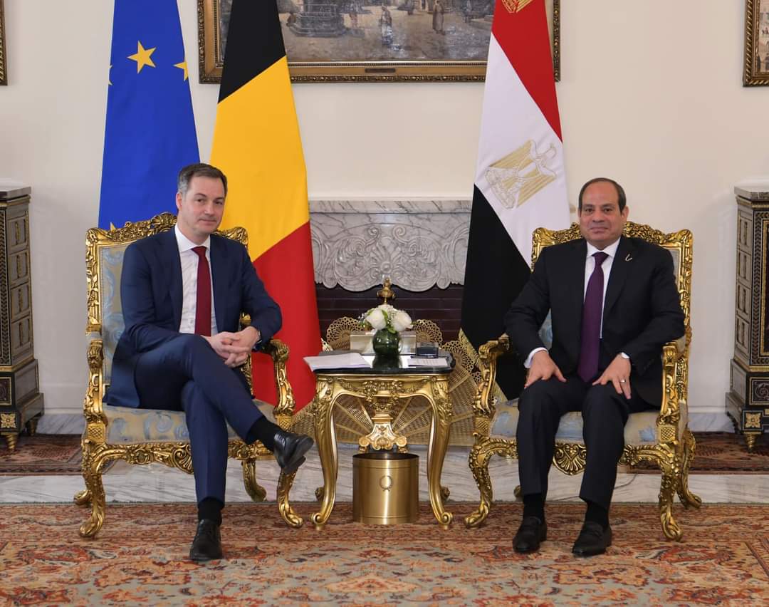 السيسى ورئيس الإتحاد الأوربى يحذران من اجتياح غزة