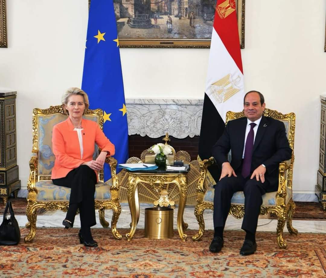الرئيس : مصر ترفض التهجير القسري للفلسطينيين إلى أراضيها ولن تسمح به.
