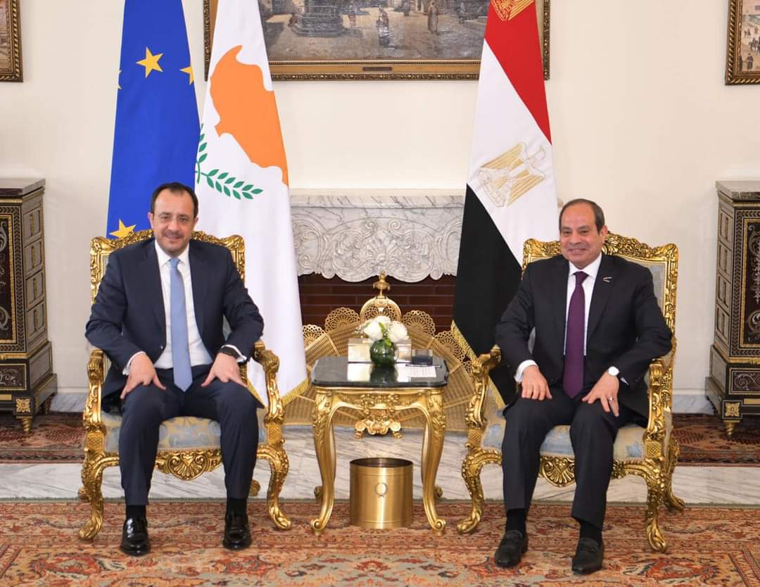 الرئيس القبرصى : مصر ركيزة الاستقرار والسلام بالمنطقة