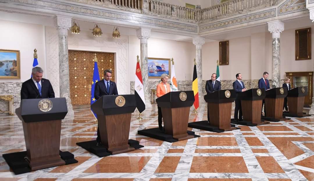 الإعلان المشترك:مصر والإتحاد الأوروبى يتفقان على الارتقاء بالعلاقات لمستوى الشراكة الاستراتيجية والشاملة