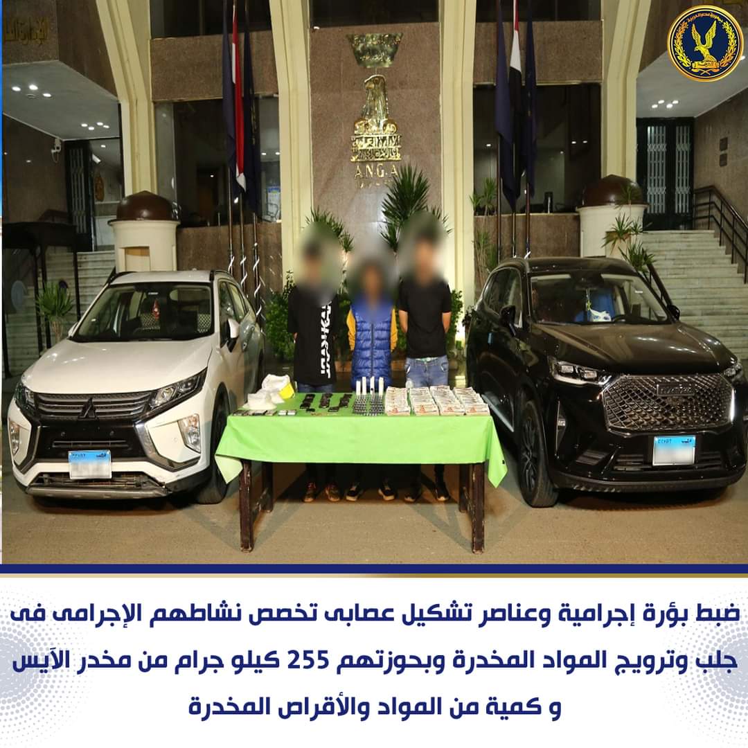 سقوط شبكة جلب وتوزيع المخدرات