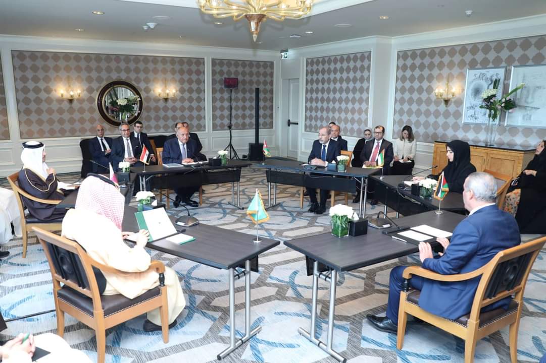الخارجية: توافق عربى أمريكى على عقد اجتماع لتحديد خطوات ملموسة وذات أولوية لمعالجة الأزمة الإنسانية بغزة