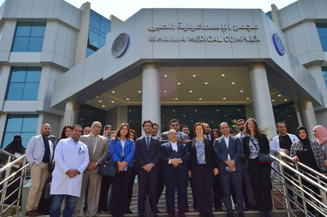 وفد الوكالة الفرنسية يشيد بالطفرة النوعية بمنشآت هيئة الرعاية الصحية
