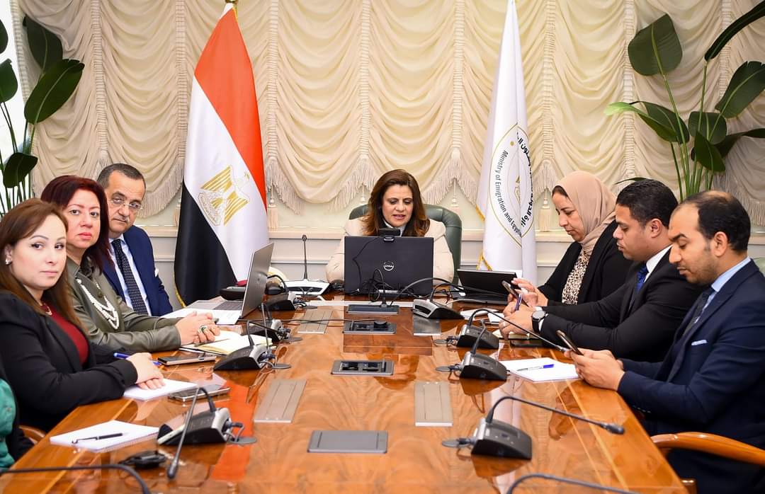وزيرة الهجرة تلتقى رموز وأبناء الجالية المصرية فى اليابان وكوريا الجنوبية