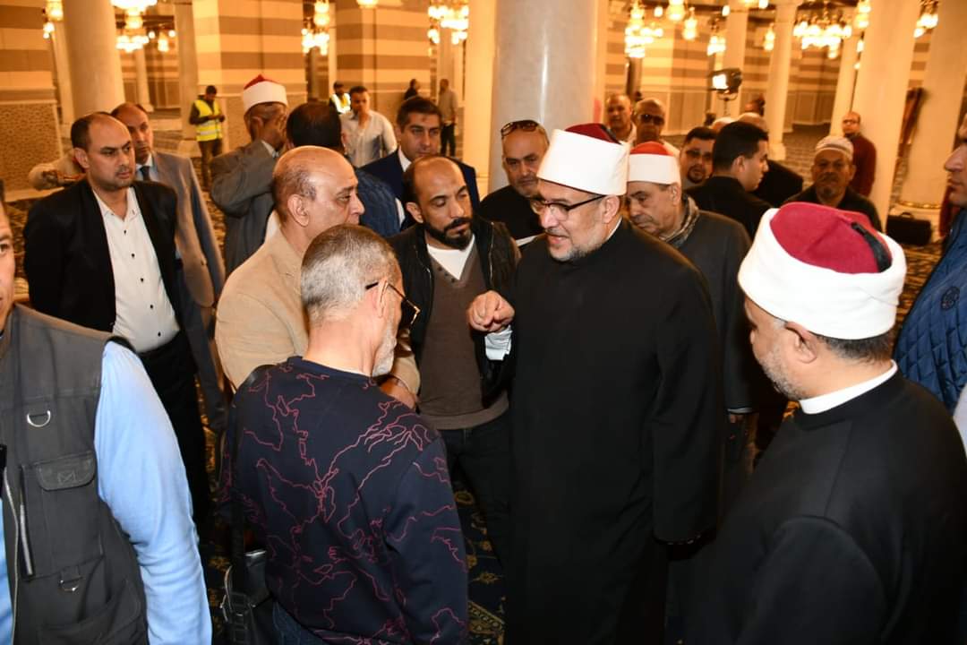 وزير الأوقاف:نهضة غير مسبوقة فى عمارة بيوت الله