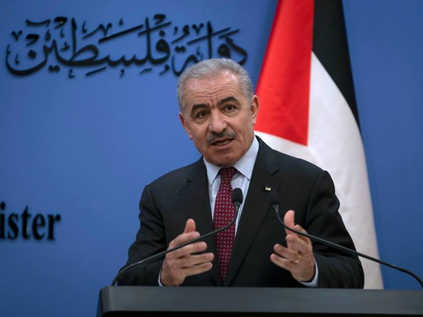 رئيس حكومة تصريف الأعمال الفلسطينية .. يؤكد رفض أي وجود أجنبي على أرض غزة