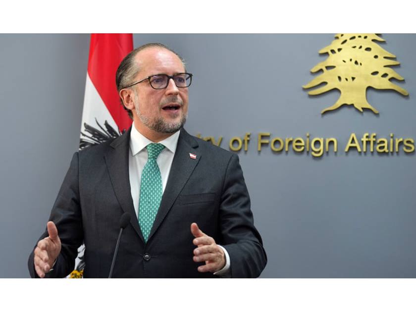 وزير خارجية النمسا .. يؤكد ضرورة التوصل إلى حل دولي للقضية الفلسطينية