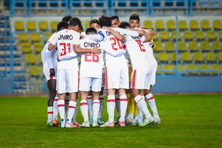 الزمالك يتعادل مع مودرن فيوتشر 1 / 1 بالشوط الأول في الكونفدرالية