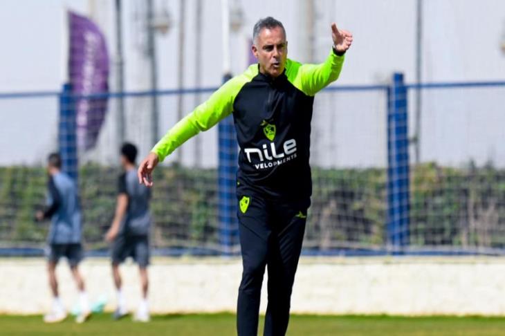 كواليس اجتماع جوميز مع لاعبى الزمالك قبل مباراة فيوتشر