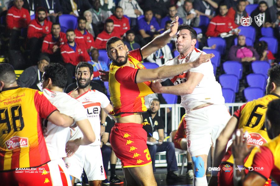 الزمالك يهزم الترجي التونسي يتأهل إلى ربع نهائي كأس إفريقيا للأندية أبطال الكؤوس لليد