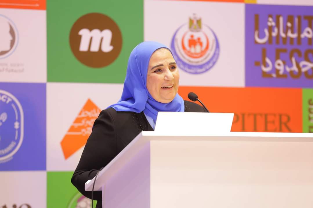 وزيرة التضامن تشهد احتفالية الجمعية المصرية باليوم العالمى للتوحد
