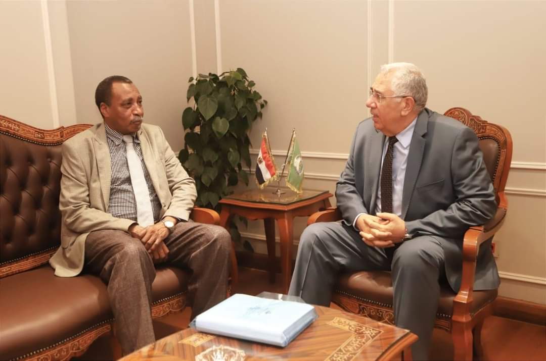 القصير يبحث مع مدير المنظمة العربية للتنمية الزراعية التعاون المشترك 