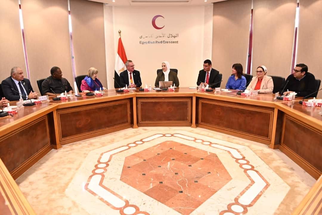 وزيرة التضامن بحثت مع رئيس أندية الروتارى الدولى التعاون فى تنفيذ المشروعات الخدمية والتنموية