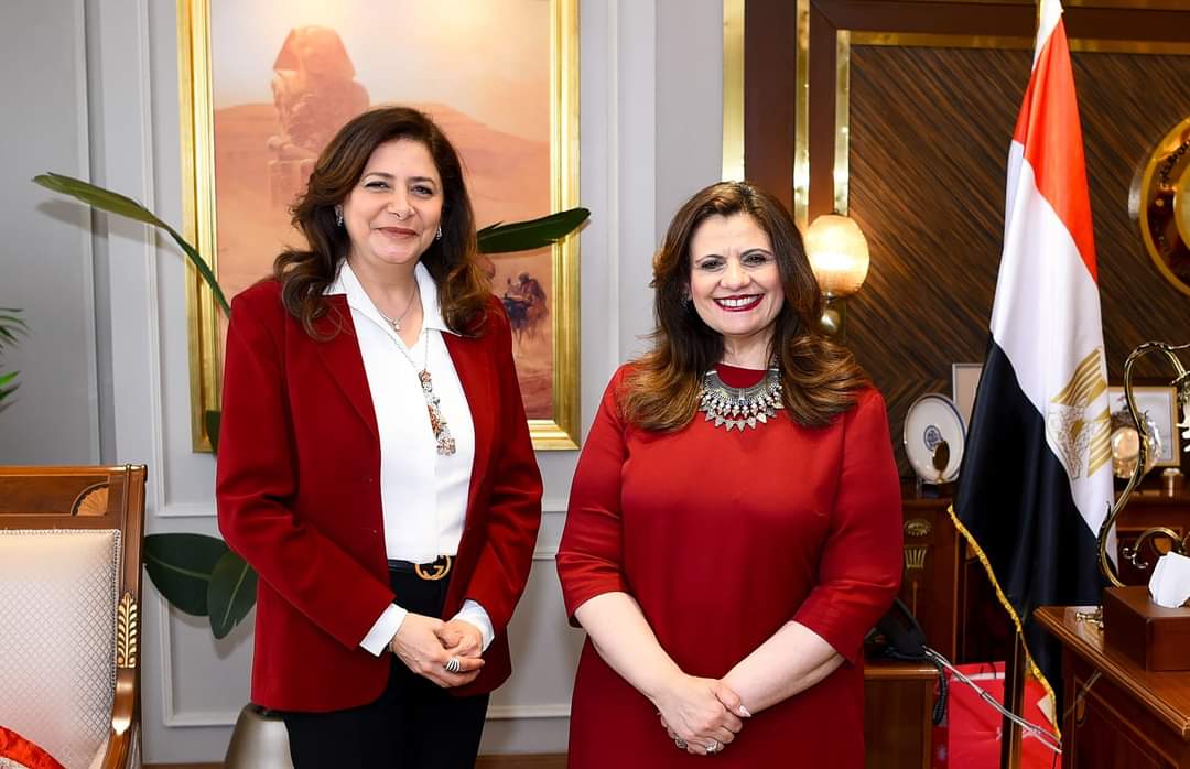 وزيرة الهجرة تشيد بوطنية المستثمرين المصريين بالخارج