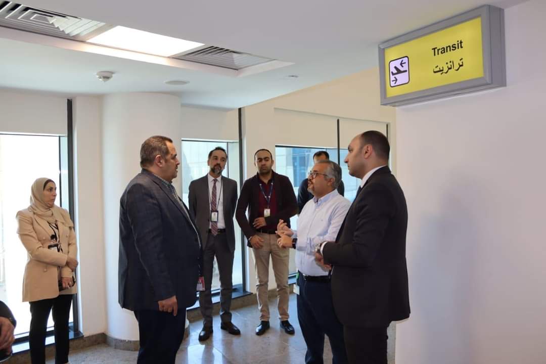 رئيس الشركة المصرية للمطارات يتفقد مطارى الغردقة وسفنكس الدوليين