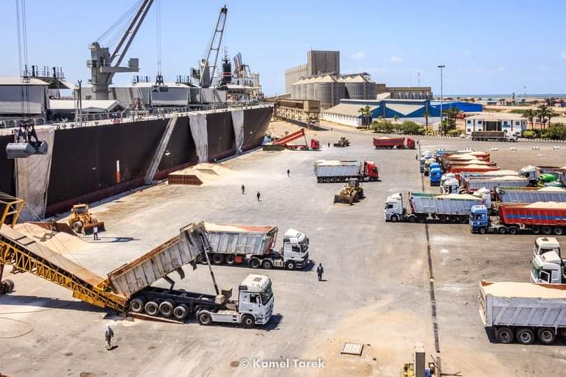 تداول 36 سفينة للحاويات والبضائع بميناء دمياط