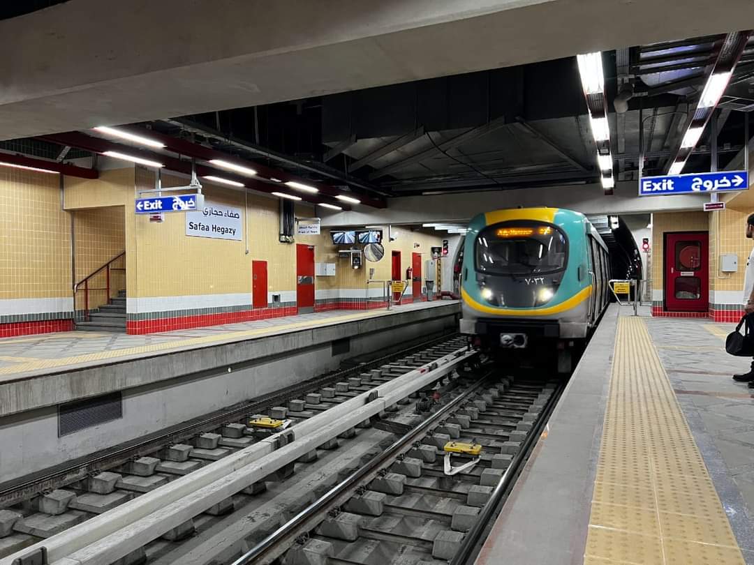 مواعيد التشغيل اليومى لخطوط مترو الأنفاق الثلاثة والقطار الكهربائي الخفيف LRT بدءًا من غد الإثنين 