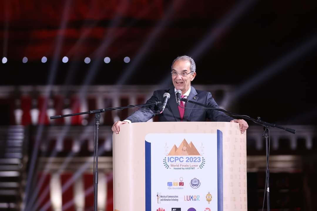 وزير الإتصالات وتكنولوجيا المعلومات  يشهد ختام فعاليات البطولة الدولية للبرمجيات بالأقصر
