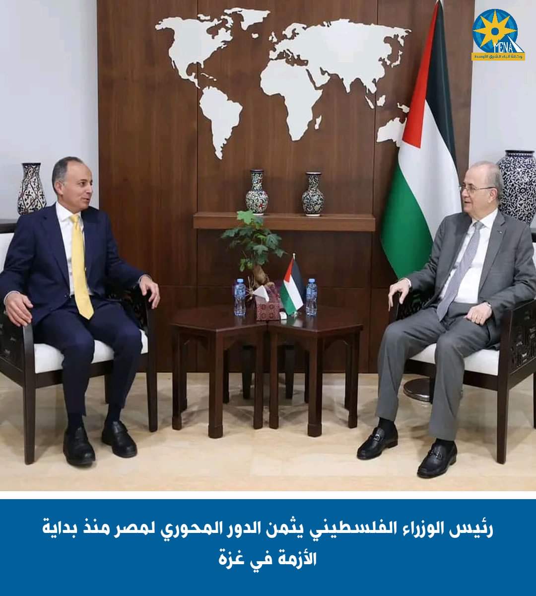 فلسطين تثمن دور مصر المحورى منذ بداية أزمة غزة