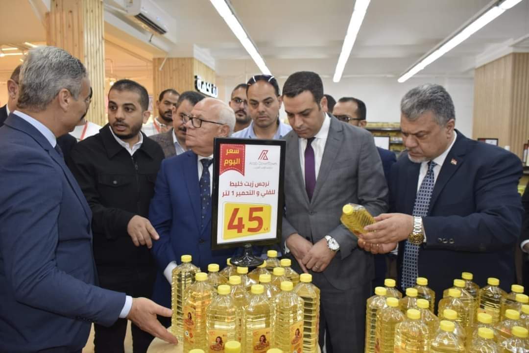 حملات رقابية مُكبرة وموسعة على أسواق بورسعيد..وكيلو الزيت ب45 جنيها