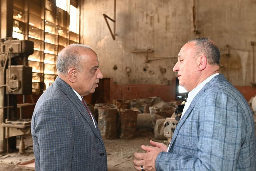 وزير قطاع الأعمال يتفقد أعمال تطوير مصانع شركة النصر لصناعة المواسير