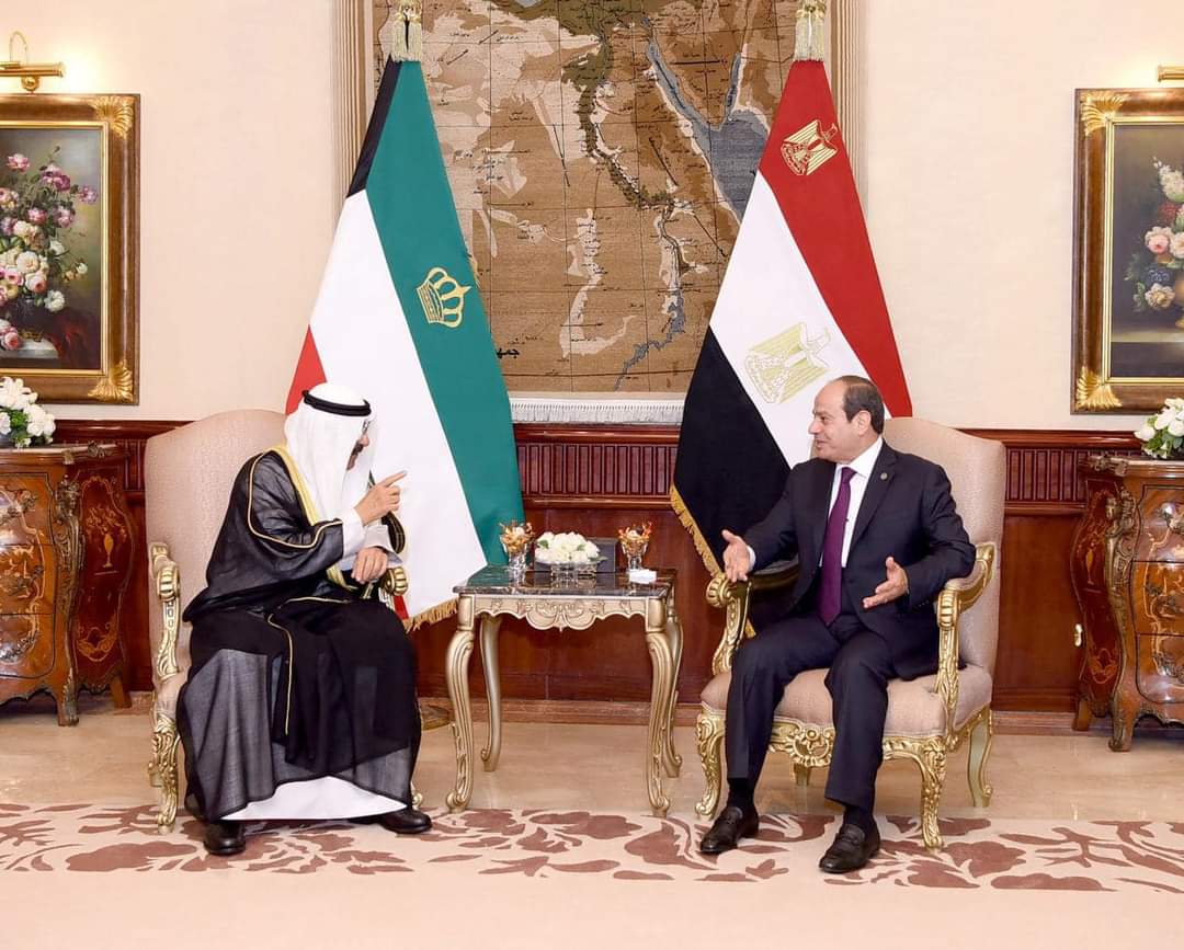 الرئيس وأمير الكويت يؤكدان رفضهما القاطع لتصفية القضية الفلسطينية