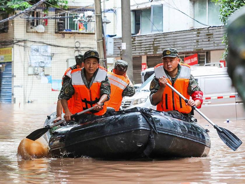 11 شخصا في عداد المفقودين .. بسبب الفيضانات بمقاطعة قوانغدونغ بجنوبي الصين