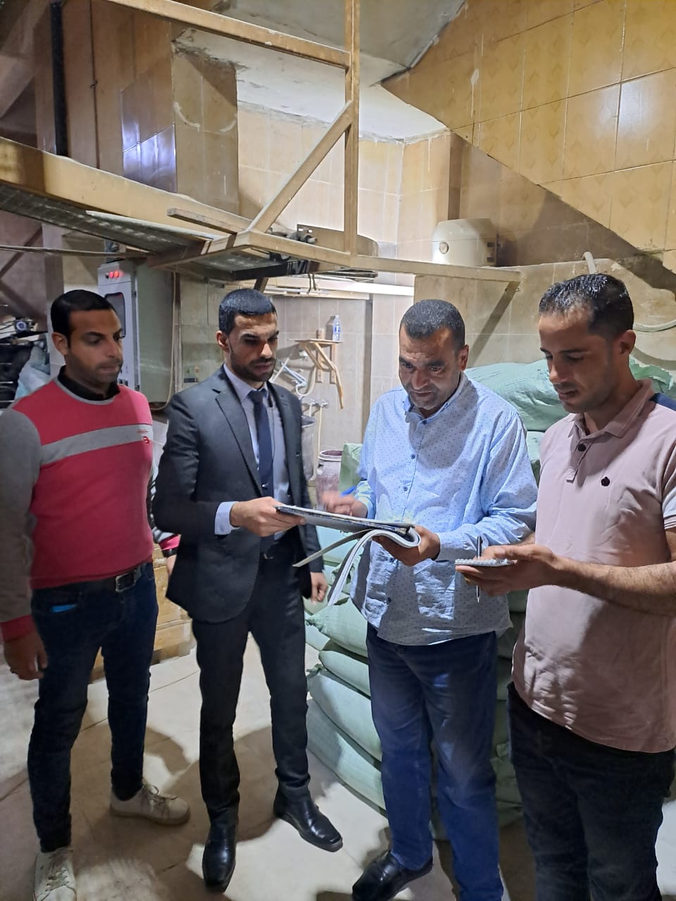ضبط 12 طن جبنة بيضاء مجهولة المصدر في البحيرة