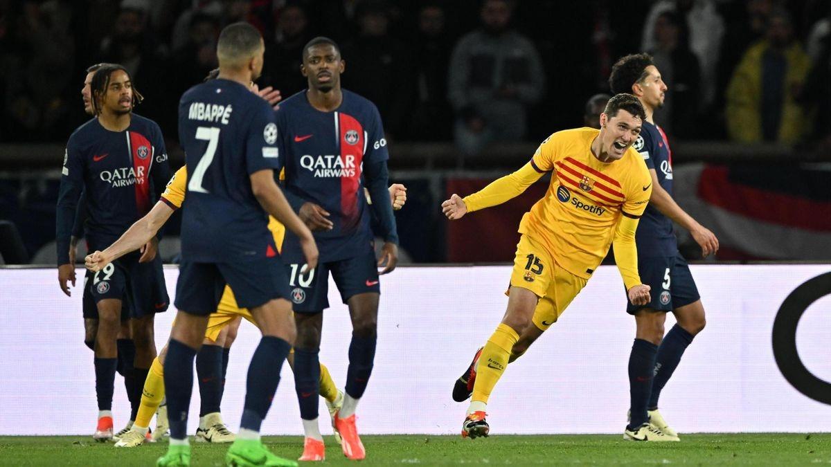 تشكيل برشلونة وباريس سان جيرمان بدوري أبطال أوروبا