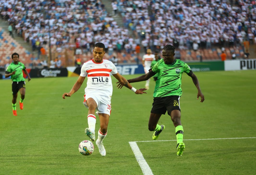 إصابة لاعب وسط الزمالك بمواجهة نهضة بركان بنهائي الكونفدرالية